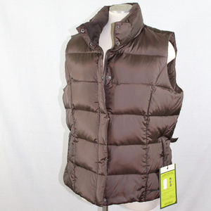 Eddie Bauer Goose Down Vest NWT